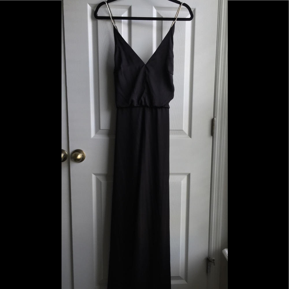 H&M Long Black Dress